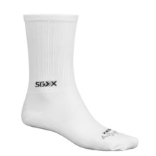 34%OFF メンズサイクリングソックス 表示SockGuy SGX 6 ソックス - クルー（男性と女性のための） SockGuy SGX 6 Socks - Crew (For Men and Women)画像